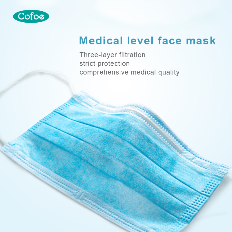 Maschera facciale monouso per bambini di grado medico con sfiato