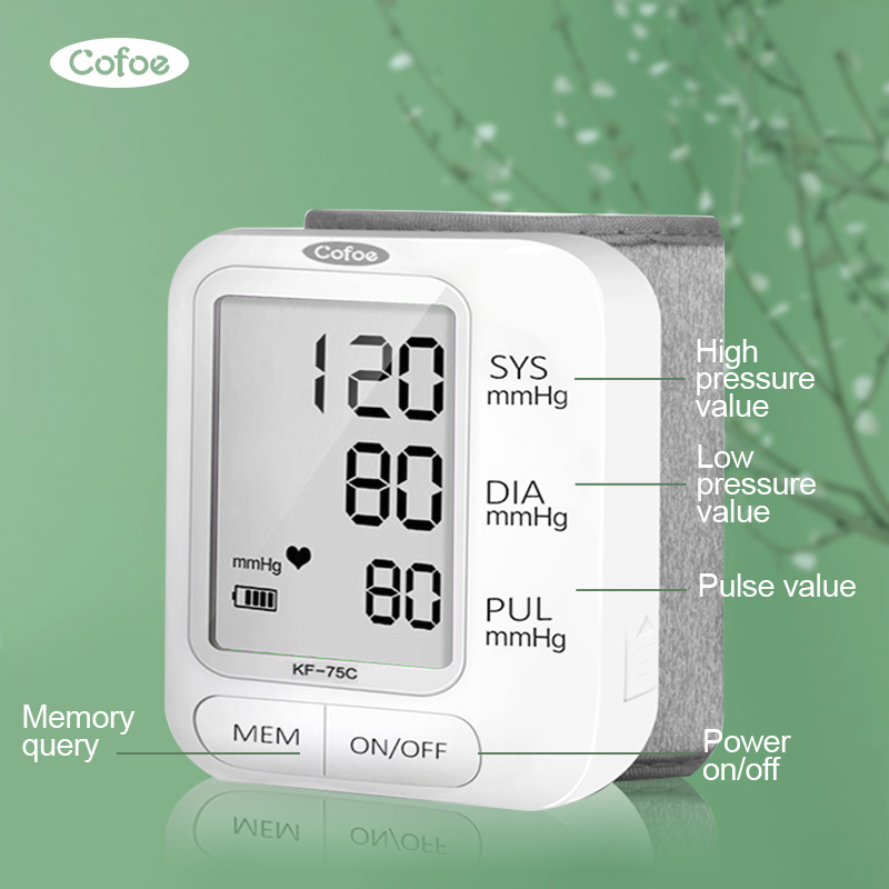 Monitor per la pressione sanguigna degli ospedali KF-75C con Bluetooth