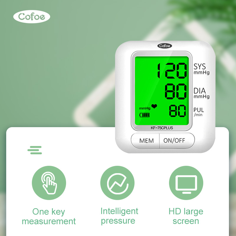 KF-75C-PLUS Monitor per la pressione sanguigna degli ospedali con Bluetooth