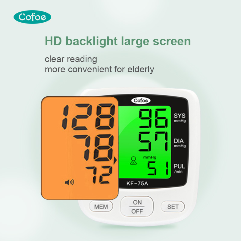 Monitor per la pressione sanguigna degli ospedali KF-75A con Bluetooth
